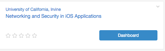 Coursera listing for Networking and Security in iOS Applications
