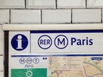 Paris Subway Sign