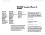 CHI 2039: Speculative Research Visions